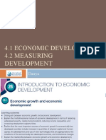 26 Economic Development & 4.2 Measuring Development