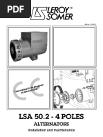 LSA 50.2 - 4 POLES: Alternators