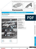 Carrosserie: Caractéristiques