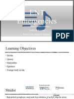 ENT Emergencies Lecture