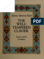 Bach - Das Wohltemperierte Klavier II BWV 870-893 - Dover (1983)