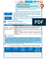 DIA3-VCICLO-EdA4-COMUN. Esribe Diversos Tipos de Textos