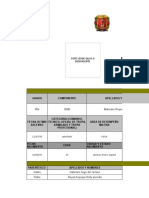 FORMATO FICHA DATOS PERSONALES Ptte. Materano