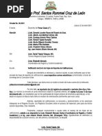 Circular - Hojas de Reportes de Calificaciones de 1ro