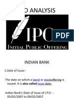 Ipo Analysis