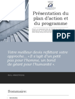 Présentation Du Plan D'action Et Du Programme