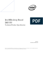 Intel® Desktop Board DH55PJ: Technical Product Specification