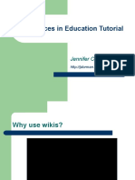 Wikispaces in Education Tutorial: Jennifer Carrier Dorman