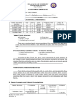 Assessment Data Base: City of Malolos