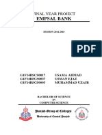 Bank Management System 