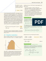 Integration: Manipulations: Nite Integral. If The Result of Carrying Out An Indefinite Integra