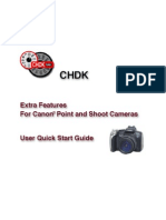 CHDK - Canon Hack Development Kit Manual