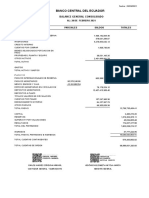 Balance General Consolidado BCE Febrero 2021