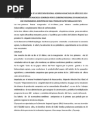 Memoria Gestion Direccion Regional Agraria Huancavelica Años 2011-2014