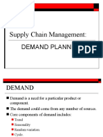 Supply Chain Management:: Demand Planning