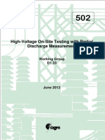 High-Voltage On-Site Testing With Partial Discharge Measurement