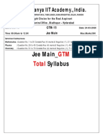 Jeemain24!03!2020gtm 15 Qpaper