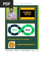 TG Devops Bhupinder Sir Notes