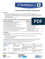 CHBC and GPAC Provincial Asthma Guideline Summary