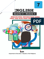 English7 Quarter2 Module3 ResearchingInformationUsingPrintAndNon-Print v3