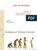 4G-Wireless Networks: Prepared By: Parth Lathigara (07bec037) Krishna Mevavala (07bec047)