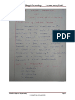 Sri Vidya College of Engg&Technology Lecture Notes/unit I