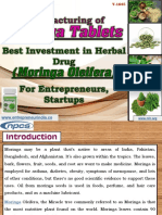 Manufacturing of Moringa Tablets-502385