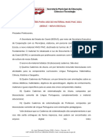 Orientação Material Mais Paic Seduc 1º Ao 3º - Atualizado