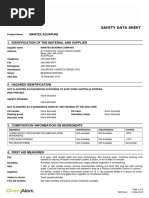 Identification of The Material and Supplier: Maritex Aquapure