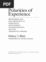 Polarities of Experience: Sidney J. Blatt