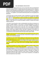 Tema 1 - Caso San Fernando. Jueves de Pavita