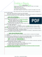 Reações Ácido-Base, Redox e Solubilidade