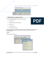 Define Quota Arrangement Usage: SAP - Customizing Guide