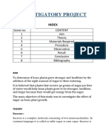 Investigatory Project: Index