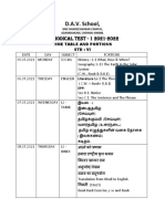 D.A.V. School,: PERIODICAL TEST - 1 2021-2022