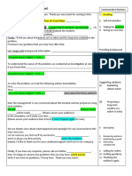 LAN4108 Possible Response Format