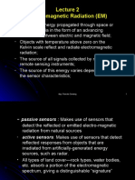 Electromagnetic Radiation (EM) : App. Remote Sensing 1