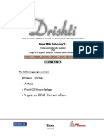 Date 28th February'11: The Following Pages Contain