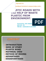 On Plastic Roads by RAIS SHAIKH