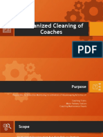 Mechanized Cleaning of Coaches