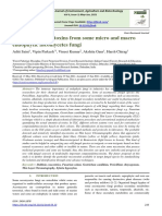 Detection of Mycotoxins From Some Micro and Macro Endophytic Ascomycetes Fungi