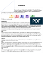 PERMA Model: Well-Being Theory