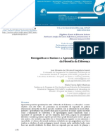 LANUTI, J.E.O.E. MANTOAN, M.T.E. Ressignificar o Ensino e A Aprendizagem A Partir Da Filodofia Da Diferença