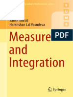 (2019) - Shirali Satish & Vasudeva Lal. Measure and Integration