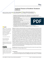 Characteristics of Periodontal Tissues in Prosthetic Treatment With Fixed Dental Prostheses