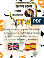 Escape Room Halloween Bilingüe