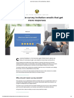 How To Invite Customers To Fill Out An Email Survey - MailerLite