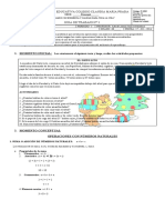 Operaciones Con Números Naturales