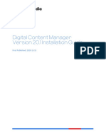 Digital Content Manager Version 20.1 Installation Guide