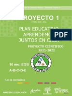 10mo Proyecto Cientifico Interdisciplinario Basica Superior